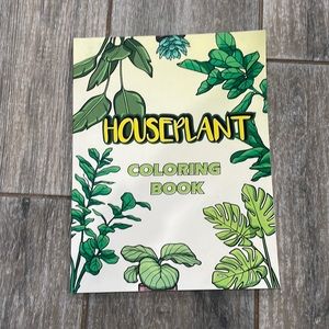 House Plant Coloring Book